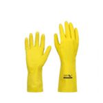 Luva Latex Multiuso Slim Amarela Volk