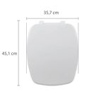 Assento Sanitário Almofadado Boss Astra Branco 01