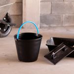 Balde Multiúso 12 Litros Astra Preto 1