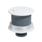 Botão Acionador Superior para Caixa Acoplada Branco Astra