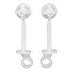 Assento Sanitário Oval Almofadado Cinza PR1063-5