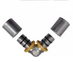 Cotovelo para Mangueira Tubo Gás PEX Astra 16mm GC16A