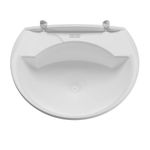 Lavatório Plástico 3,8 litros Astra Branco 1