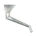 Funil Metálico 155mm 2 Curvas Lub-54 Lubefer