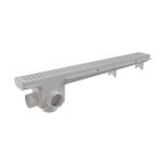 Ralo Linear com Tampa Vazada 50 cm Branco Astra