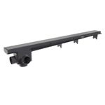 Ralo Linear com Tampa Cega 70 cm Cinza Astra