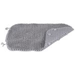 Tapete de Plástico Flexível Felpudo para Área Molhada 57 x 34 cm Astra Cinza 2