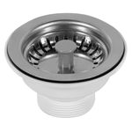 Válvula Americana de 3.1/2" Branca com Puxador Astra