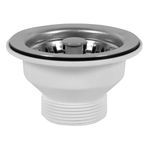 Válvula Americana de 3.1/2" Branca com Puxador Astra
