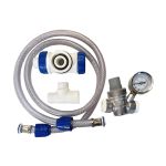 Kit Válvula Duchão Com Válvula Redutora De Pressão Blukit 330604