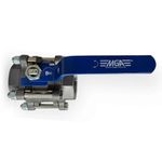 Registro Valvula Esfera Tripartida 3/4" BSP Serie 1000 MGA