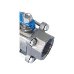 Válvula Esfera Tripartida 3/4'' Aço Cabono Classe 300 Micro Rio 