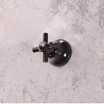 Acabamento para Registro 3/4 Abs Preto C-37 091704 Blukit