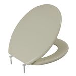 Assento Sanitário Oval Almofadado Slim Astra Bege