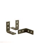 Cantoneira Abas Iguais 30 x 30mm Marrom 10 und
