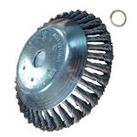 Escova de Aço Côncava 200mm com Furo 1 Pol. para Roçadeiras TOYAMA 1301-064