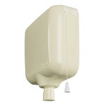 Caixa de Descarga Elevada com Volume Regulável de 6,8L a 9L Astra Bege 8