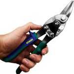 Tesoura P/ Corte Chapa Tipo Aviação 10'' Corte Direito E Reto 