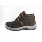 Coturno Bota de Segurança Nobuck Marrom Café L430 Lider