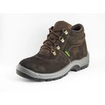 Coturno Bota de Segurança Nobuck Marrom Café L430 Lider