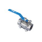 Válvula Esfera Tripartida 1/2'' Aço Cabono Classe 300 Micro Rio 