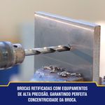 Jogo de Brocas Aço Rápido 1,5 a 10 mm com 15 Peças 1865314 Irwin