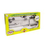 Kit Acessórios Banheiro Samba Cromado 5 Peças Japi