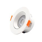 Spot Led De Embutir Redondo 5w Bivolt 6500k Ll-1131 Ledbee