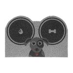 Capacho Vinil Pet 40cm x 60cm Hora do Lanche Dog Kapazi