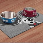 Capacho Vinil Pet 40cm x 60cm Hora do Lanche Dog Kapazi