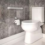 Barra de Apoio PVC 60cm Branco Astra