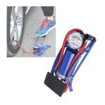 Bomba Manual de Encher Pneu com Pedal e Manômetro 5720 Lotus 
