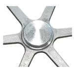 Polia de Alumínio 280mm com 1 Canal A Alucal