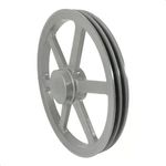 Polia de Ferro Fundido 350mm com 2 Canais A - Mademil