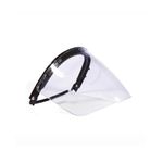 Protetor Facial Incolor com Suporte Universal para Capacete Camper