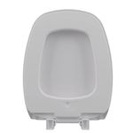 Assento Sanitário Quadrado Branco Almofadado Monte Carlo