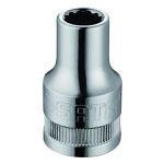 Soquete Estriado 1/2" X 14mm Sata ST13605SC