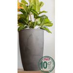 Vaso Liso Cônico 38 Aço Corten Japi JVOLAC38