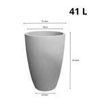 Vaso Liso Cônico 38 Aço Corten Japi JVOLAC38
