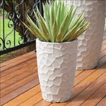 Vaso Redondo Conico Prisma 30 Areia JVOPD30