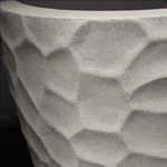 Vaso Redondo Conico Prisma 30 Areia JVOPD30
