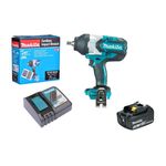 Chave de Impacto 1/2" 18V DTW1002Z com Bateria 3AH e Carregador Bivolt