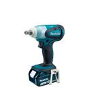Chave de Impacto 1/2 DTW251Z Bateria 18V 3Ah e Carregador Duplo 220V