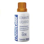 Corante Líquido 50ml Ocre Chemicolor