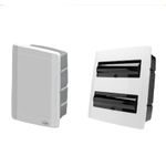Quadro Plástico de Embutir para 16 Disjuntores DIN Ilumi 620684