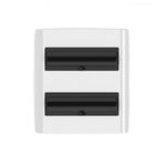 Quadro Caixa Plástica para 24 Disjuntores DIN Ilumi 62068