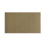 Tapete Antiderrapante Tropical Bege 43cm Kapazi 0201000BG