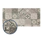 Tapete Antiderrapante Tropical Azulejo 65cm Kapazi 0202AZLCIZ