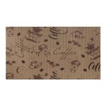 Tapete Antiderrapante Tropical Café Expresso 65cm Kapazi 0202CFEXPS