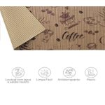 Tapete Antiderrapante Tropical Café Expresso 65cm Kapazi 0202CFEXPS